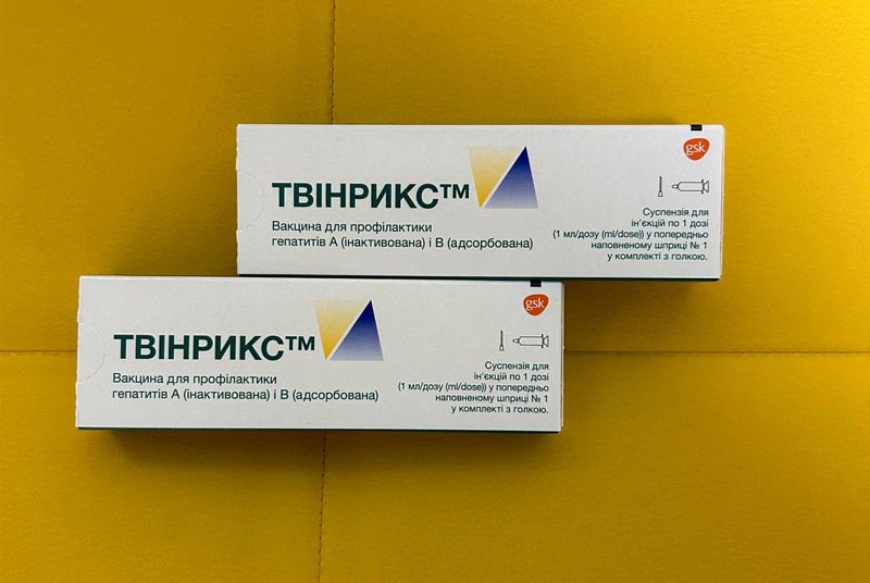 В наявності вакцини для профілактики гепатитів
